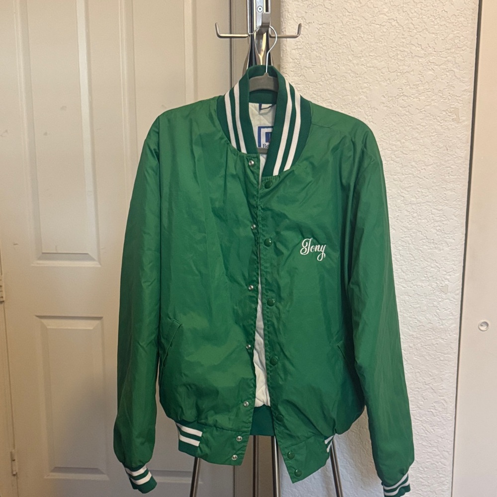 Green Varsity Jacket